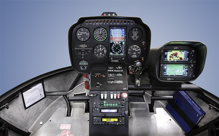 Vista General de los instrumentos y controles