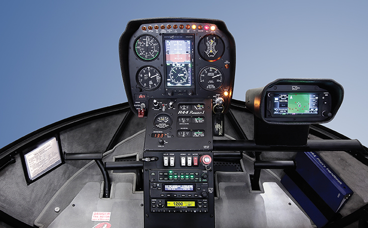 Vista general de los Instrumentos y Controles, cabina de cristal Vista General de los instrumentos y controles