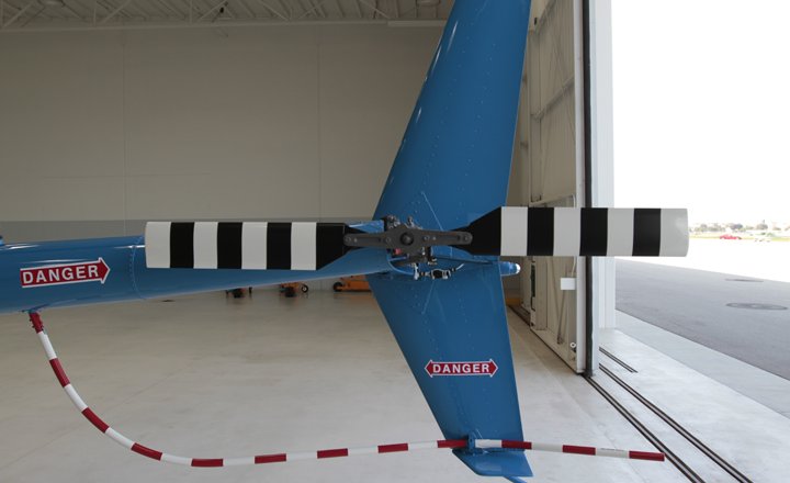 Detalle del Rotor de Cola Rotor de Cola